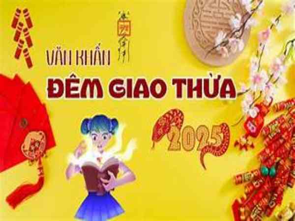 Văn khấn giao thừa ngoài trời