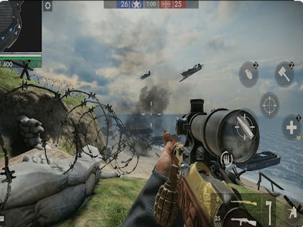 Các game bắn súng hay - World War Heroes