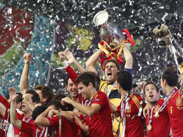 Tây Ban Nha - 3 lần đạt chức vô địch (1964, 2008, 2012)